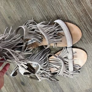 Fringe Sandals